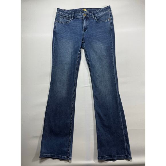 Tommy Bahama Denim Women's Modern Bootcut Blue Denim Jeans - Size 31x33 (33x32) - Picture 1 of 6